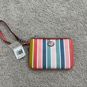 Coach Multicolor Wristlet Wallet